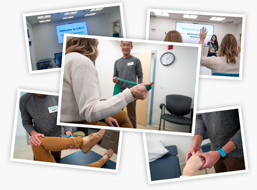 Group Therapeutic Education Workshops & Exercise Programs